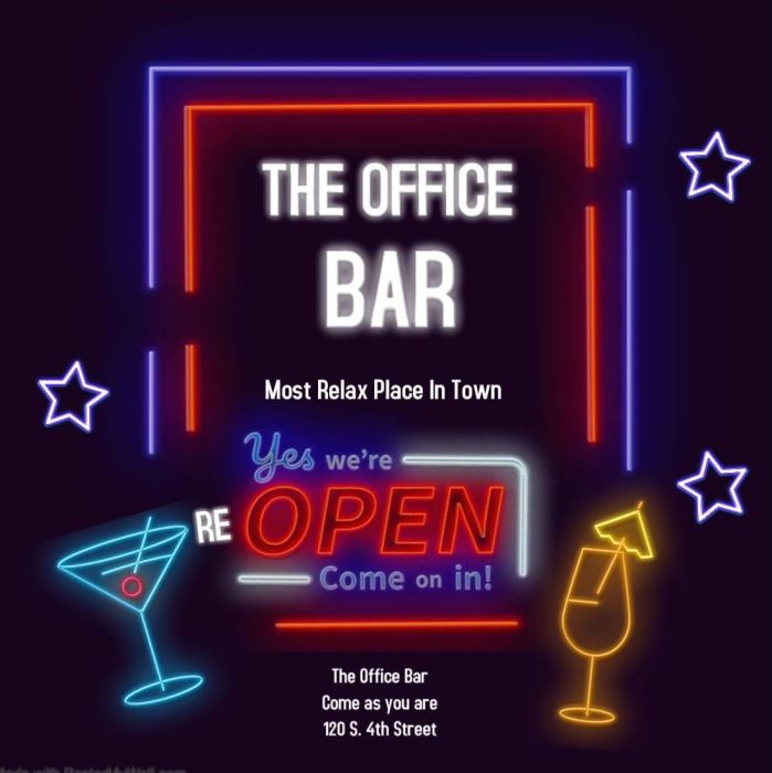 Office Bar, Downtown Norfolk, NE