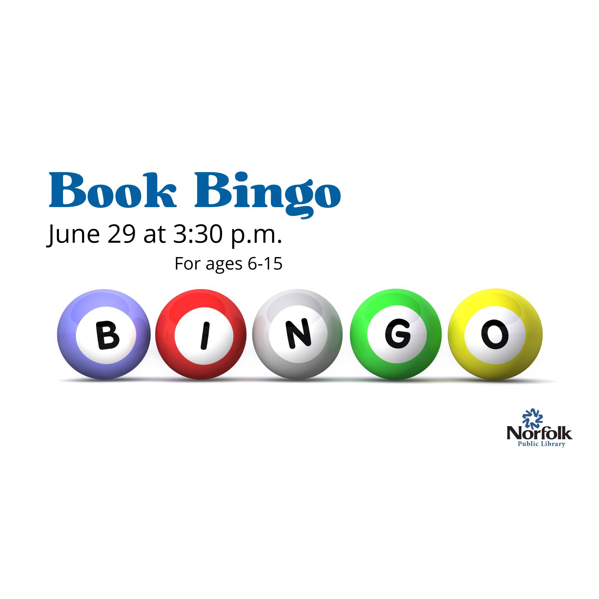 Book Bingo - Norfolk Public Library