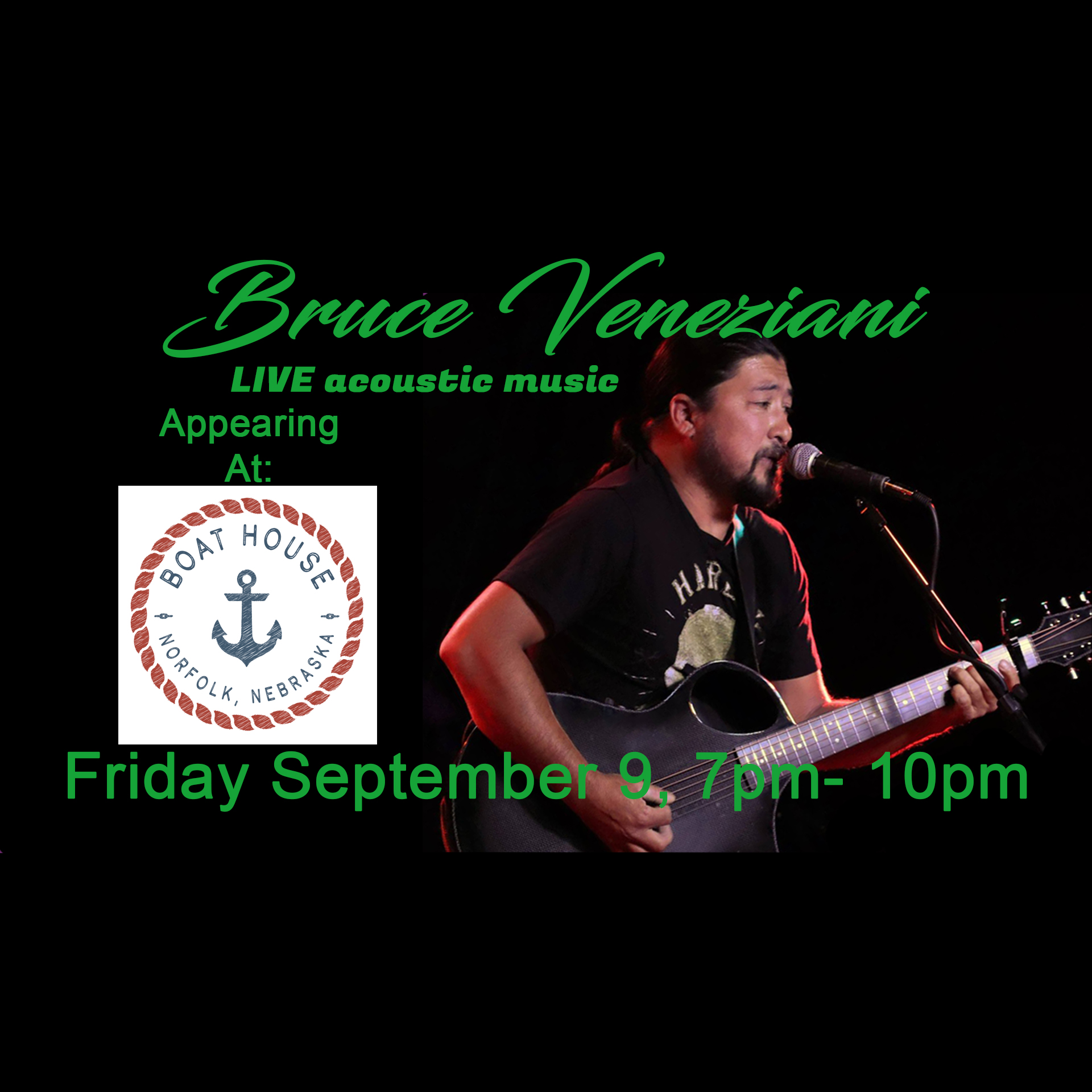 Bruce Veneziani Live at the Boat House