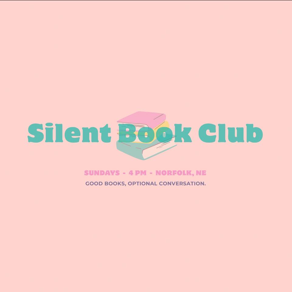 Silent Book Club meets Sunday at 4pm in Norfolk